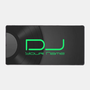 ビニールバックグラウンドDJ デスクマット