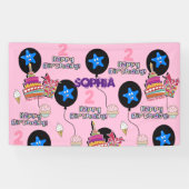 ビニールバナー、ハッピーバースデーバナー、#2nd 横断幕 (横)