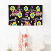 ビニールバナー、ハッピーファイブ誕生日バナー、#5 横断幕 (インサイチュ)