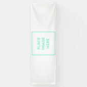 ビニールバナー， 2.5' x 8' 横断幕 (縦)