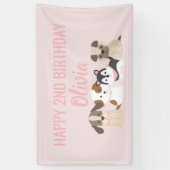 ビニールバナー、3' x 5' 横断幕 (縦)