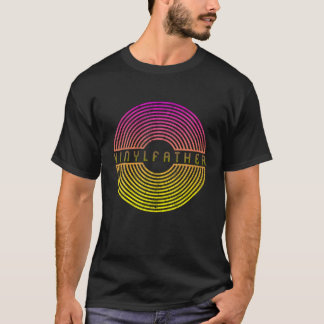 ビニールファーザー80SレトロレコードVint Tシャツ
