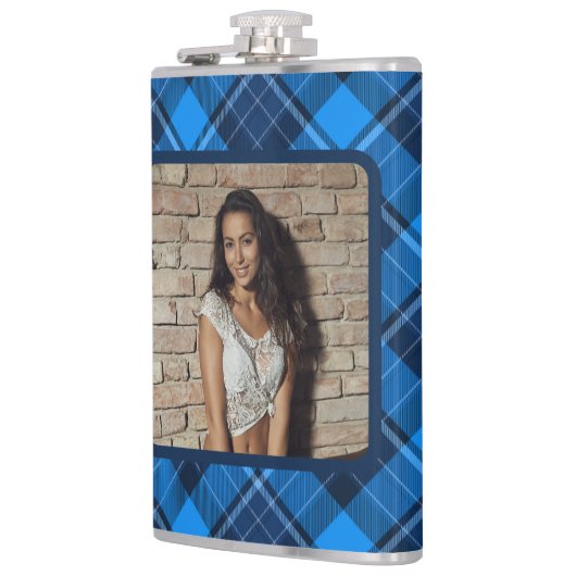 ビニールフラスコで選んだ写真包まれた フラスク (左)