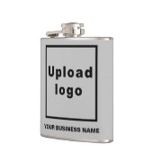 ビニールフラスコにグレービジネスブラン包まれたド フラスク (左)