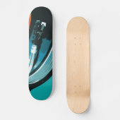 ビニールミュージックターンテーブル スケートボード (正面)