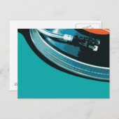 ビニールミュージックターンテーブル ポストカード (正面/裏面)