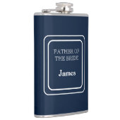 ビニールラッピング フラスク-新婦の父 フラスク (右)