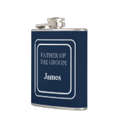 ビニールラッピング フラスク-新婦の父 フラスク (左)