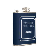 ビニールラッピング フラスク-新婦の父 フラスク (右)