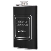ビニールラッピング フラスク-新婦の父 フラスク (左)