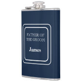 ビニールラッピング フラスク-新婦の父 フラスク (左)