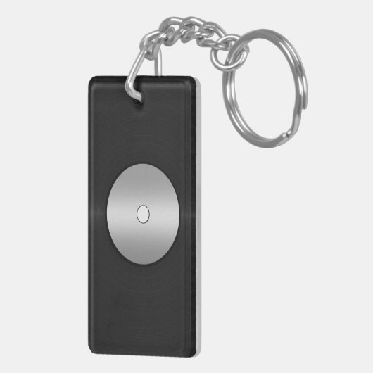 ビニールルックLPレコード キーホルダー (裏面右)