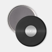 ビニールルックLPレコード マグネット (正面/裏面)