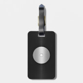 ビニールルックLPレコード ラゲッジタグ (裏面縦)