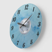 ビニールルール大時計 ラージ壁時計 (傾斜)