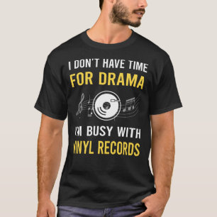 ビニールレコードに夢中 Tシャツ