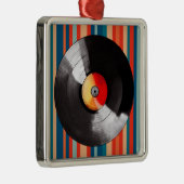 ビニールレコードのクリスマスオーナメント メタルオーナメント (右)