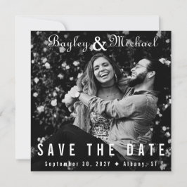 ビニールレコードアルバムカバー写真の保存日付 招待状