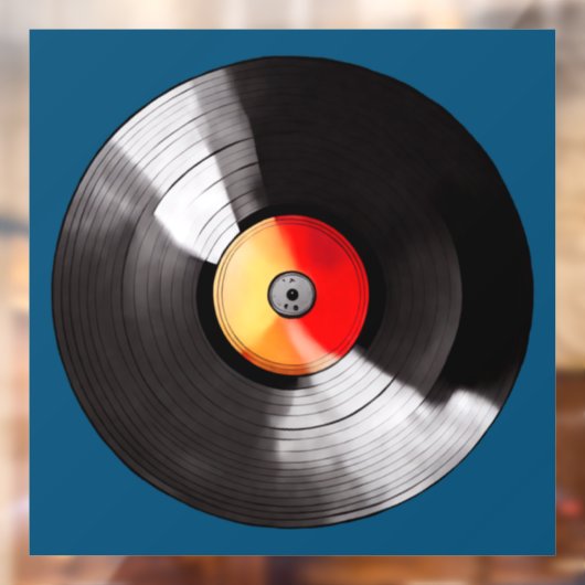 ビニールレコードウィンドウの固定 ウィンドウサイン (シート2)