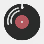 ビニールレコードオーナメント メタルオーナメント (裏面)