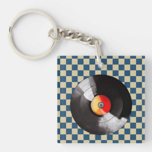 ビニールレコードキーチェーン キーホルダー