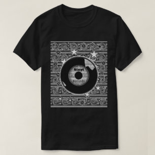 ビニールレコードスターズ Tシャツ
