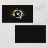 ビニールレコードスプラッシュ 名刺 (正面/裏面)