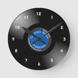 ビニールレコードデザイン ラウンド壁時計