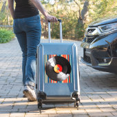 ビニールレコードビニールステッカー シール (スーツケースインサイチュ)