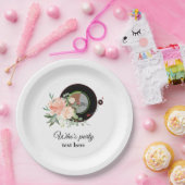 ビニールレコードプレーヤー紙プレート ペーパープレート (パーティー)