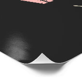 ビニールレコードレトロディスコヴィンテージ音楽デザイン ポスター (コーナー)