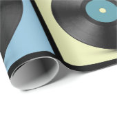 ビニールレコードレトロLPディスクセットヴィンテージIllustra ラッピングペーパー (ロールコーナー)