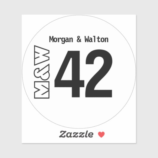 ビニールレコード用の任意のカラーテーブル番号シール シール (シート)