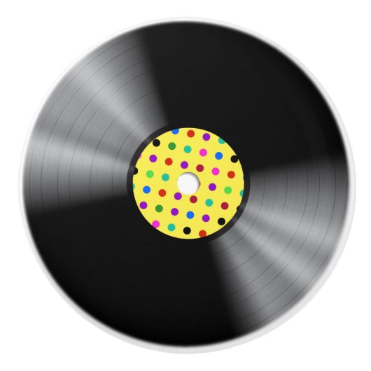 ビニールレコード用セラミックノブ セラミックノブ (正面)