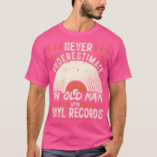 ビニールレコード男性ビニール Tシャツ