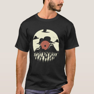 ビニールレコード自然ヴィンテージミュージックDisco Dj Club Me Tシャツ