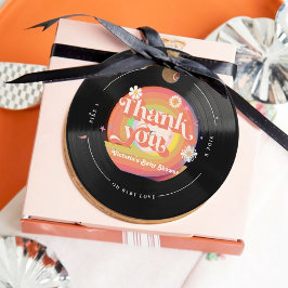 ビニールレコード赤ちゃんシャワー フェイバータグ