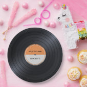 ビニールレコード ペーパープレート (パーティー)