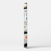 ビニールレトロプラスチック旧黒 Case-Mate iPhoneケース (裏面 / 右)
