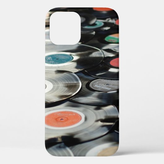 ビニールレトロプラスチック旧黒 Case-Mate iPhoneケース (裏面)