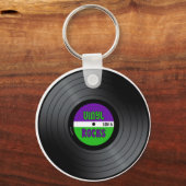 ビニールロックLP キーホルダー (正面)