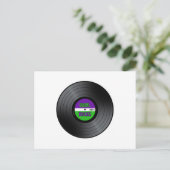 ビニールロックLP ポストカード (スタンド正面)