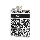 ビニール包まれたフラスコ抽象芸術シモダンームレスモノック フラスク (左)