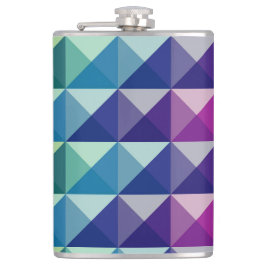 ビニール包まれたフラスコ数々の – カラー三角形 フラスク