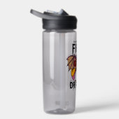 ビニール包まれたフラスコ ウォーターボトル (右面)