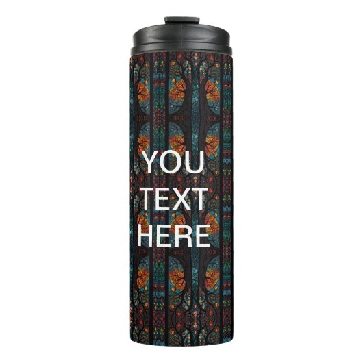 ビニール包まれたフラスコ タンブラー (正面)