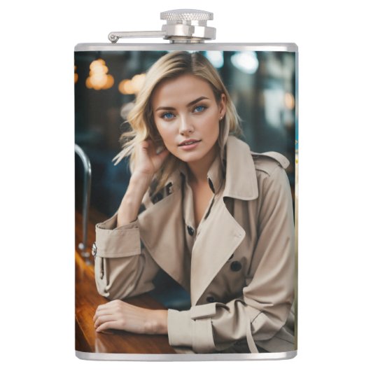 ビニール包まれたフラスコ フラスク (正面)