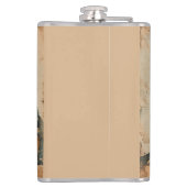 ビニール包まれたフラスコ フラスク (裏面)