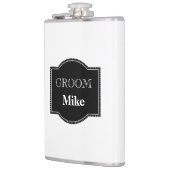 ビニール包まれたフラスコ フラスク (左)