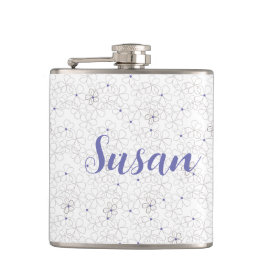 ビニール包まれたフラスコ フラスク